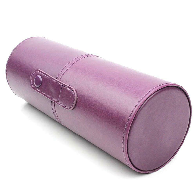 Travel Leather Cosmetic Brush Pen Holder Storage Makeup Empty Holder   A