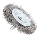 2 X Wire Wheel Flat Brush Cleaner Polishing Rotary