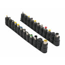 23 Pcs DC Female Jack to Multi Type Power Plug Connector Adapter 5.5 x 2.1mm Set
