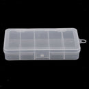 Small Size Double Side 5 Compartments Fishing Tackle Box Lure Bait Hooks Storage