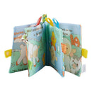 Baby Learning&Education Animal embroidery Soft Cloth Book animals Fabric Bo