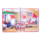 12 Set Christmas Placemat Non-Slip Pvc Insulation Placemat Washable Table F