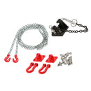 1:10 RC Rock Crawler Tow Hook Shackle Trailer Chain for Axial SCX10 TRX4 D90