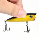 6cm/6.4g fishing lures hard baits artificial popper crankbait wobblers bait  Z
