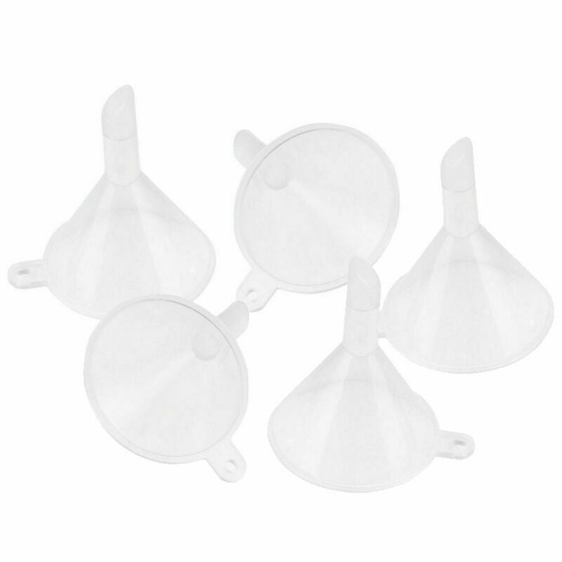 5x Plastic Perfume Funnel For Diffuser Bottle Atomizers F Liquid Oil Mini G0Y7