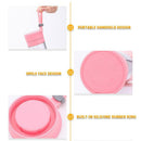 2 Blades USB Portable Electric Fruit Juicer Smoothie Maker Blender (Pink) A