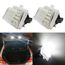 2pcs Error Free LED License Number Plate Lights Lamps for W204 W212 W216