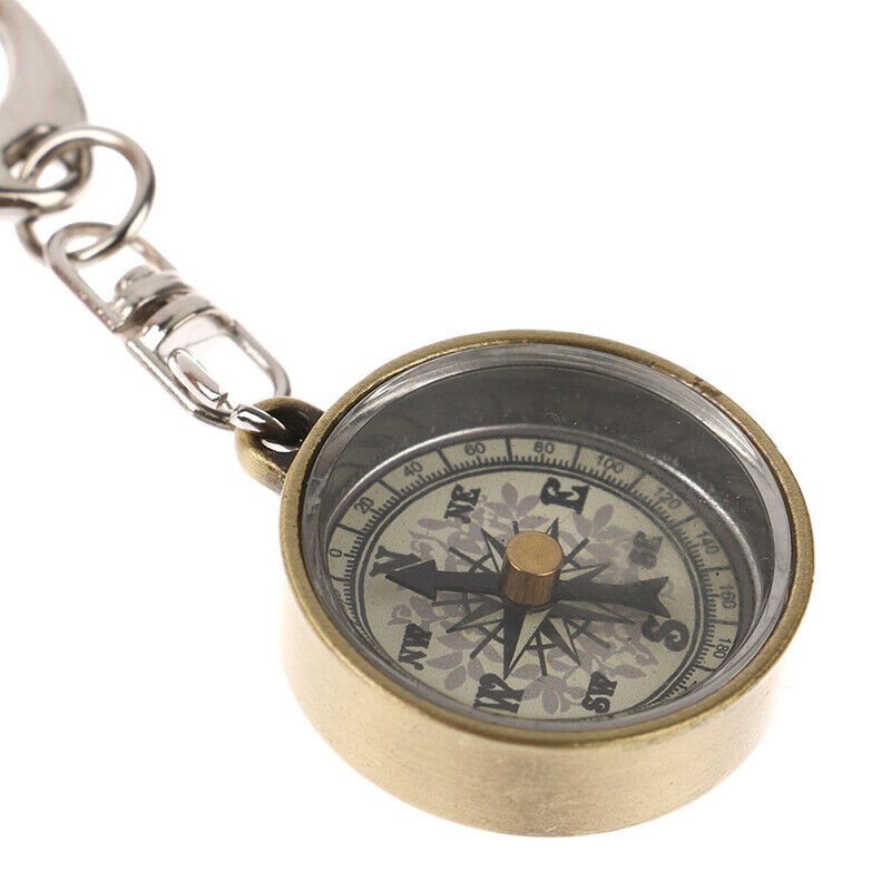 1pc Survival Compass Mini Compass Camping Compass Keychain Outdoor Camping Too-