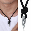 Cool Men's Bullet Pendant Link Chain Necklace Jewelry Statement Fashion Necklace