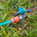 Multi-function Lawn Sprinkler Garden Water Sprinkler Rotating Sprayer 3Arms X2N2