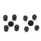 8Pieces Alum RC Car Wheel Rim Center Cap For