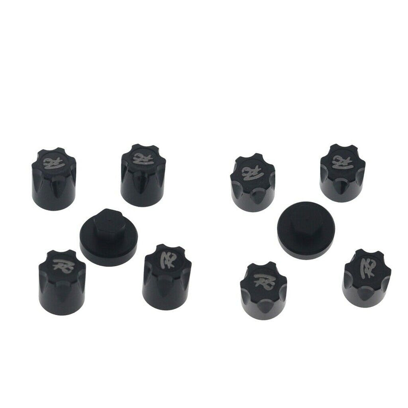 8Pieces Alum RC Car Wheel Rim Center Cap For