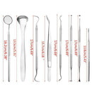 Pet dental dentist oral care tools tweezers instrument selection tool kit