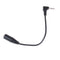 2pcs 2.5mm Male To 3.5mm Female Audio Stereo Headphone Converter Adapter AT3C