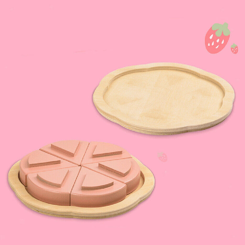 25pcs Pretend Play Food Cutting Decorating Birthday Party Cake Toys Set with