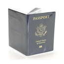 Plastic Passport Cover Waterproof Passports Protector Case for Travel 19x13.5cm
