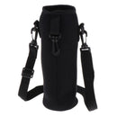 Neoprene Water Bottle Carrier Bag Pouch Cover, Insulated Water Bottle Holder 1L
