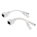 Active PoE Power Over Ethernet Splitter & Injector 24-36V to 12V PoE Adapter