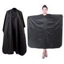 1pc Unisex Adults Kids Hairdressing Cape Cutting Cover Barber Hair Gown Blac Gw