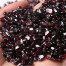 100g Natural Garnet Point Crystal Stone Gravel Fish Tank Decor Rough Specimen