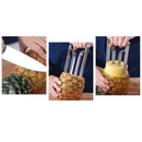 Metal Pineapple Cutter Professional Pineapple Corer Slicer Stainless Steel