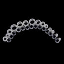 14x fishing rod wire ring fishing line guide ring silicone different size1-14 JR