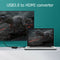 For HDTV Projector USB 3.0 to HDMI Converter Male to Female 1080P Video Adapter