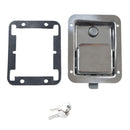 Stainless Steel Tool Box Motorhome Entry Dead  Lock Latch&Key&Gasket