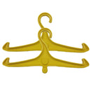 2x Multi Purpose Clothes Hanger For Scuba Diving BCD Wetsuit Holder Yellow