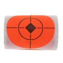 100pcs/roll 3'' Self adhesive Orange Target Stickers for Shooting Hunting