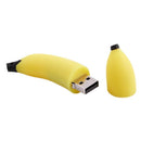 Bananas type USB2.0 16GB Flash U disk Yellow T4T4