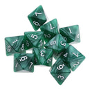 20pcs Acrylic 8-Sided D8 Dices Dies for D&D  RPG Table Game Favours