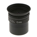 1.25inch/31.75mm Fully Multicoated Telescope Eyepiece Set Plossl Lens 6mm Short