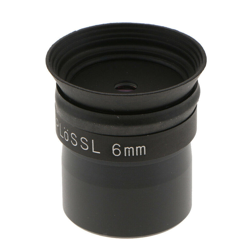 1.25inch/31.75mm Fully Multicoated Telescope Eyepiece Set Plossl Lens 6mm Short