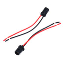 2 PCs W5W T10 Rubber Glass Base Parking Light Socket for Car LED Bulb Holder_3C