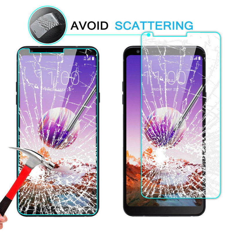 Authentic 2.5D 9H Bubble-Free Tempered Glass Screen Protector Film f. LG Stylo 4