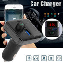 G-16 Bluetooth 3.0 Handsfree FM Transmitter Car Kit USB 5V 2.1A Charging Charger