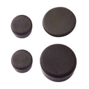 Black Motorcross Rubber Frame Plugs Rack Screw Cap for Yamaha YZF R1 2004-06