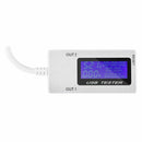 Mini Dual USB Current Voltage Tester USB Ammeter Charging Tester Monitor US
