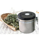 Airtight Coffee Canister, Stainless Steel Container for the Kitchen, Coffee