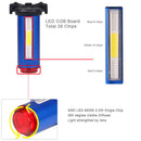Yellow New Bicycle Tail Light 3 Colors In 1 Lamp Led COB Visual Warning Bik K3C9