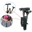 Folding Cane Self Standing Walking Cane Elder Collapsible Lightweight T7H4