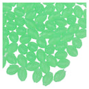 100PCS Fisherman Fishing Lure Glow In the Dark Green Egg Beads 3mm x 4mm