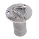 38mm Boat Deck Fuel Filler Keyless Cap Yacht Car Fill 316 Stainless Steel