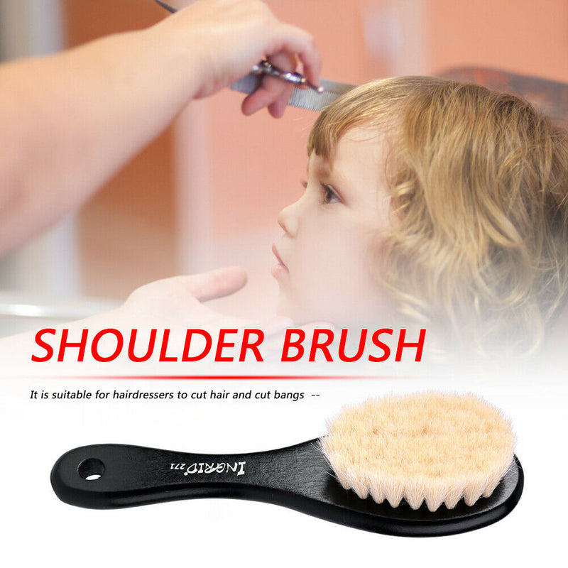 Soft Neck Face Duster Brush Barber Salon Cutting Hair Sweeping Beard Hairbrush