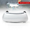 Motorcycle Windshield Rear View Mirror 180 Wide Angle Safety Full Rearview