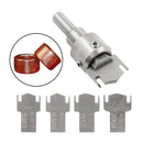 6pcs Ring Maker Wooden Necklace Beads Pendants Bracelet Thick Ring Drill Bit Set