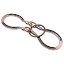 Metal Ring Solution Intellectual Deduction Unlock Puzzle Brain Teaser Conundrum