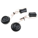 Universal Car Audio Stereo Speaker With Subwoofer Tweeter Black Excellent Timbre