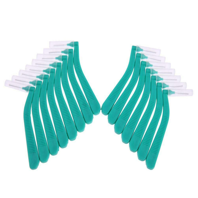 15pcs L Shape Tooth Interdental Brush Oral Care Cleaning Orthodontic Brush A